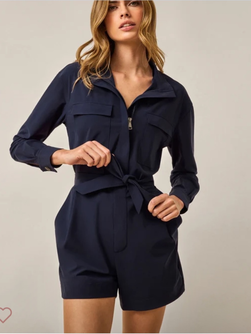 Greyson Phoenix Romper Performance NWT Midnight Sky